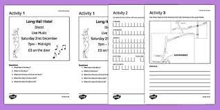 functional skills english writing worksheets comprehension