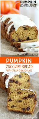 Pumpkin zucchini cream cheese bread. Pin On Breads