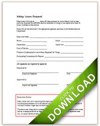 Select where you want to park. Voting Leave Request