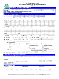 Petunjuk / cara pengisian formulir paspor dan surat pernyataan permohon. Borang 1 Pendaftaran Majikan 2