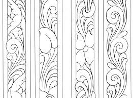 Belt carving patterns / belt tooling patterns | free. Four Belt 2018 May 2 Don Gonzales Saddlery Leather Tooling Patterns Tooling Patterns Leather Tooling