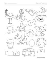 Color The Picture Which Start With Letter E Printable Coloring Worksheet Preschool Coloring Pages Free Online Coloring Online Coloring Pages