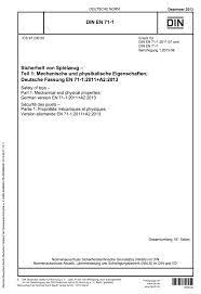 Din ce in ce mai bun la italiana. Die Din Normen Fur Spielzeugsicherheit