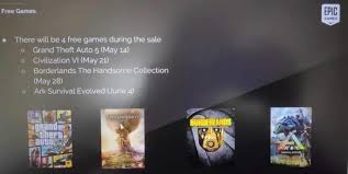 Epic has been giving away free games every week for a while now, but it's only announcing a few games ahead of time. Updated Borderlands Next Free Upcoming Epic Games Store Titles Might Have Leaked Through June 4th Rumor