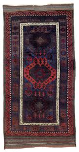 The Deep Brown Field And Border Of This Very Dark Baluch Are Heavily Corroded In The Field Design Of Three Hexagons T Asian Rugs Rugs On Carpet Kilim Carpets