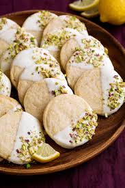 Then comes a flavour hit, thanks to freshly squeezed. Lemon Shortbread Cookies Dipped In White Chocolate Cooking Classy