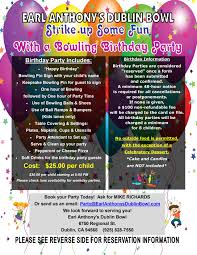 Earl Anthony's Dublin Bowl