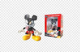What's the color of a mickey mouse figurine? Mickey Mouse Figurine Collectable The Walt Disney Company Action Toy Figures Wwe Action Figures Mouse Zombie Mickey Mouse Png Pngwing