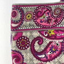 Vera bradley pink floral and paisley pattern. Vera Bradley Pink Paisley Print Tote Bag Embrace Sisu