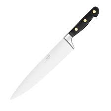 Couteau De Cuisine Eminceur Grand Chef 25 Cm Bois Presse Rivet