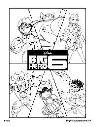 Team big hero 6 coloring pages. Big Hero 6 Bonus Activities Earlymoments