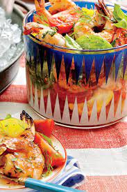 Instructions in a large bowl, combine the onions, lemon, cider vinegar, canola oil, capers, celery seeds, sugar, salt, and tabasco. 45 Easy Outdoor Appetizers Made For Sunny Skies Grilled Shrimp Recipes Appetizer Recipes Food Recipes