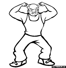 Spiderman is a superhero created by the marvel comics. Strong Grandpa Online Coloring Page