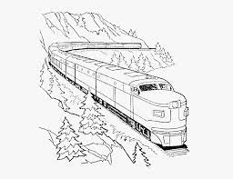 Coloring pages are a fun way for kids of all ages to develop creativity, focus, motor skills and color recognition. Drawing Train Template Transparent Png Clipart Free Train Coloring Pages Adult Png Download Transparent Png Image Pngitem