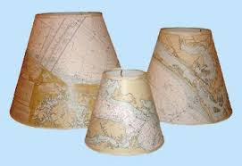 coastal creations design nautical lamp shades chart your