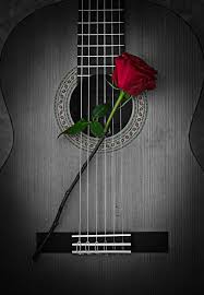 Akustik gitar, (içi boş gövde) çeşitli. Romantic By Seemaya Nabeel 500px Music Wallpaper Flower Wallpaper Music Artwork