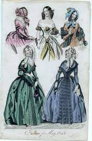 Women S Fashion Prints From The 1830s Through 1850s Fashion Illustration Vintage Victorian Fashion Costumes Pictures