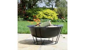 Hopefully the thick stainless steel of this unit will prove to be a longtime winner. Buy La Hacienda Steel Firepit Fire Pits Argos