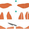 I love to serve sweet potato fries with sandwiches and burgers. 1