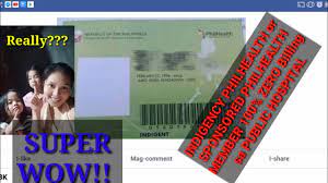 Family health id card with validity period. Indigency Or Sponsored Philhealth 100 Zero Billing Sa Public Hospital Youtube
