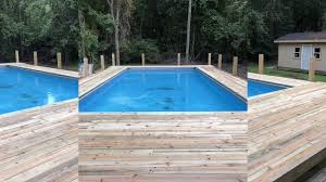 Intex 16 X 32 Install In 2020 Intex Swiming Pool Backyard