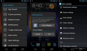 Customize the interface that appears with icons. Descargar Apex Launcher Apk Para Lenovo S820
