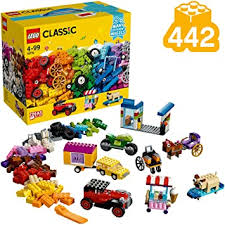Encontrarás artículos nuevos o usados en videojuego tipo lego ver más ideas sobre lego, legos, creaciones de lego. Lego 10715 Classic Ladrillos Sobre Ruedas Juego De Construccion Educativo Y Divertido Para Ninas Y Ninos Amazon Es Juguetes Y Juegos