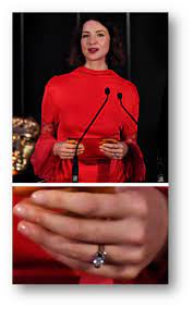 Cait Has Been Wearing Her Wedding Vows On Her Left Ring Finger Doing So Is Her Acknowledgement That She Is Married To Tony Wedding Vows Vows Wedding Ring Sets