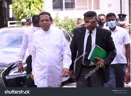 Sri Lankan Former President Maithripala Sirisena Stock Photo 1828177520