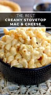 This Creamy Stovetop Macaroni And Cheese Takes Just Minutes To Prepare Contains Two Types Of Cheese In 2020 Creamy Macaroni And Cheese Recipes Mac And Cheese Homemade
