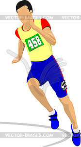 379 free images of sportler. Laufer Sportler Stock Clipart