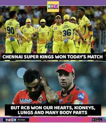 Rcb vs csk troll tamte girls version 6.0. Csk Beat Rcb By 7 Wickets Cskvsrcb Cricket Quotes Sarcastic Jokes Friends Quotes Funny