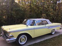 1959 Edsel Corsair Edsel Edsel Ford Classic Cars