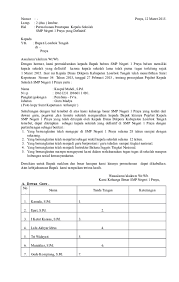 Untuk lebih jelasnya, anda bisa melihat contoh surat memo sekolah di bawah ini. Permohonan Kepala Sekolah Difinitif 2015 Hajah Rabitah Razak Academia Edu