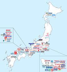 So please try another garmin map there are many garmin maps built using osm data. Map Of Major Japanese Brands 2045x2200 Mapporn