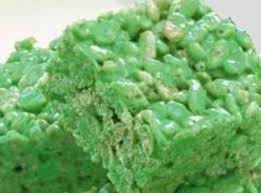 Irish Crispie Treats Easy Recipe Crispy Treats Green Rice Krispie Treats Rice Krispie Treats