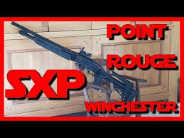 2 Montage Point Rouge Red Dot Winchester Sxp Youtube Jachten