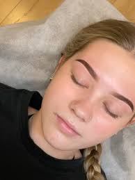 Cassidy with her new brows!, Hybrid Dye + Brow Wax , #brows #hybriddye  #beautybylizquade #wirlinga #beconfidence #wellness #thurgoonalife