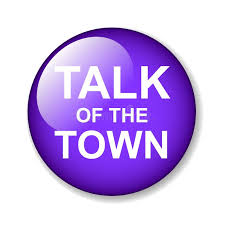 Talk of the town stock illustration ...
