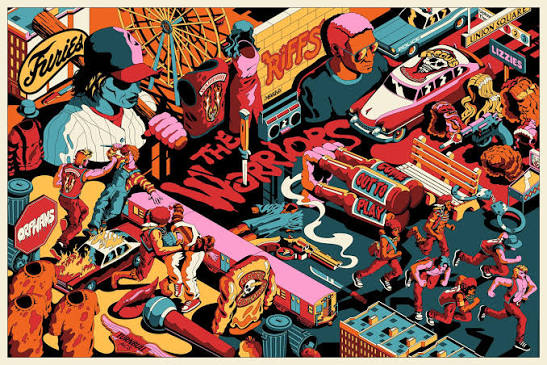The Warriors Poster – Mondo