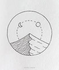How to draw 3d heart!#pencildrawing #easydrawing #heartdrawingeasy drawings videos step by step f. How To Draw Mountains Easy Step By Step Tutorial Circle Drawing Easy Doodles Drawings Black Pen Drawing