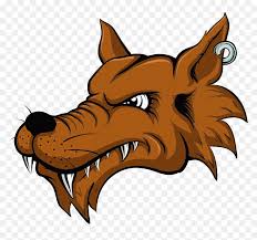 Dogs and wolves, and their anatomy. Gray Wolf Cartoon Illustration Wolf Animated Drawing Head Hd Png Download Vhv