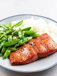 Easy Baked Teriyaki Salmon Recipe Baked Teriyaki Salmon Salmon Recipes Recipes