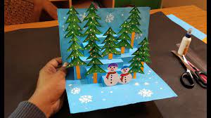 After all, nothing can beat the charm of elegant homemade christmas cards. 3d Christmas Pop Up Card How To Make A 3d Pop Up Christmas Greeting Card Diy Tutorial Youtube