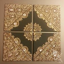 Art Work Mesmerizing Kreativity Facebook Henna Wall Art Mandala Canvas Canvas Art Projects