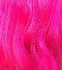 Neon Pink Hair Aesthetic Bright Pink Hair Pink Hair Cute Hair Colors