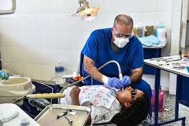 A team comprised of U.S. Army dentists from the Joint