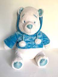 Disney Winnie The Pooh Bear White Winter Plush Stuffed Animal Snowflake Pals 412032256988 Ebay Plush Stuffed Animals Pooh Bear Plush Animals