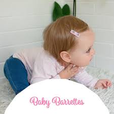 Baby hair clips with fabric are 3 cm and suitable for babies with enough hair. Baby Hair Bows No Slip Clips For Fine Hair Bitty Bows