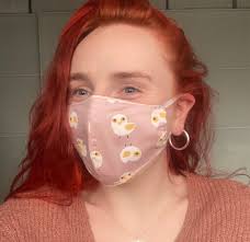 100% Cotton Face Mask (ducks)